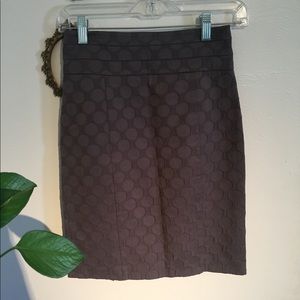 H&M gray pencil skirt size 4 XS